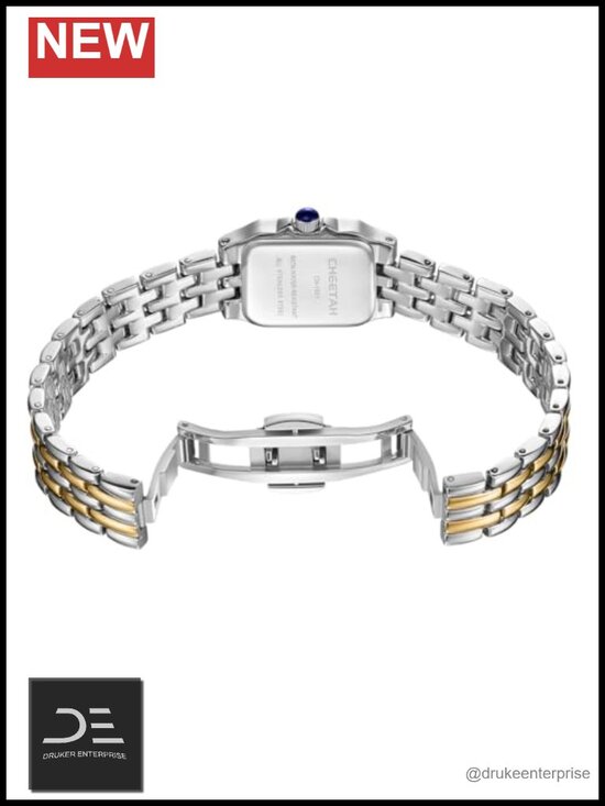 Rectangular Roman Numeral Dial Vintage Bracelet Watch